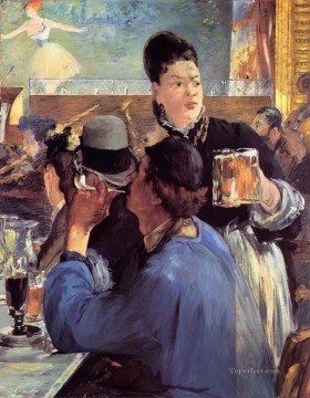  impresionismo Pintura Art%C3%ADstica - Rincón de un caféConcierto Realismo Impresionismo Edouard Manet